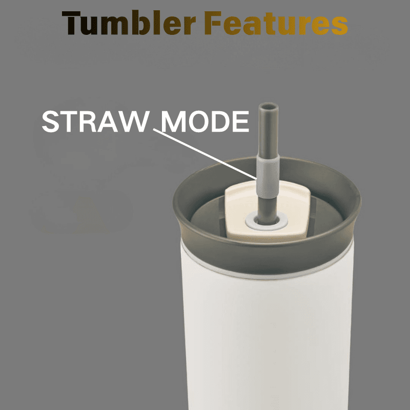 Walking on Water 40 oz Handle Tumbler with Two Lids - Image 9