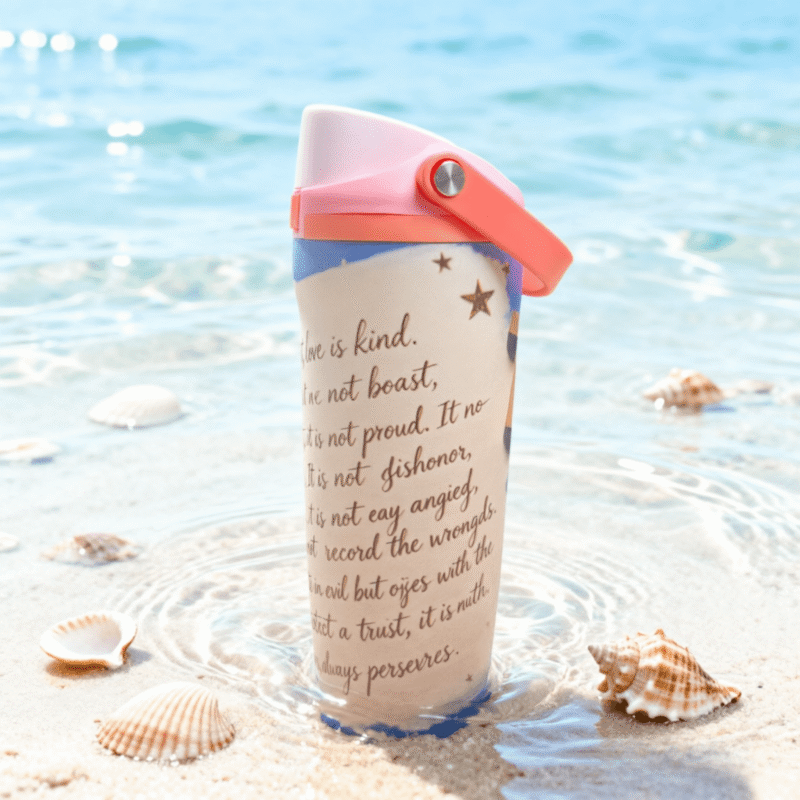 Selah – Agape Tumbler – Love Never Fails - Image 3