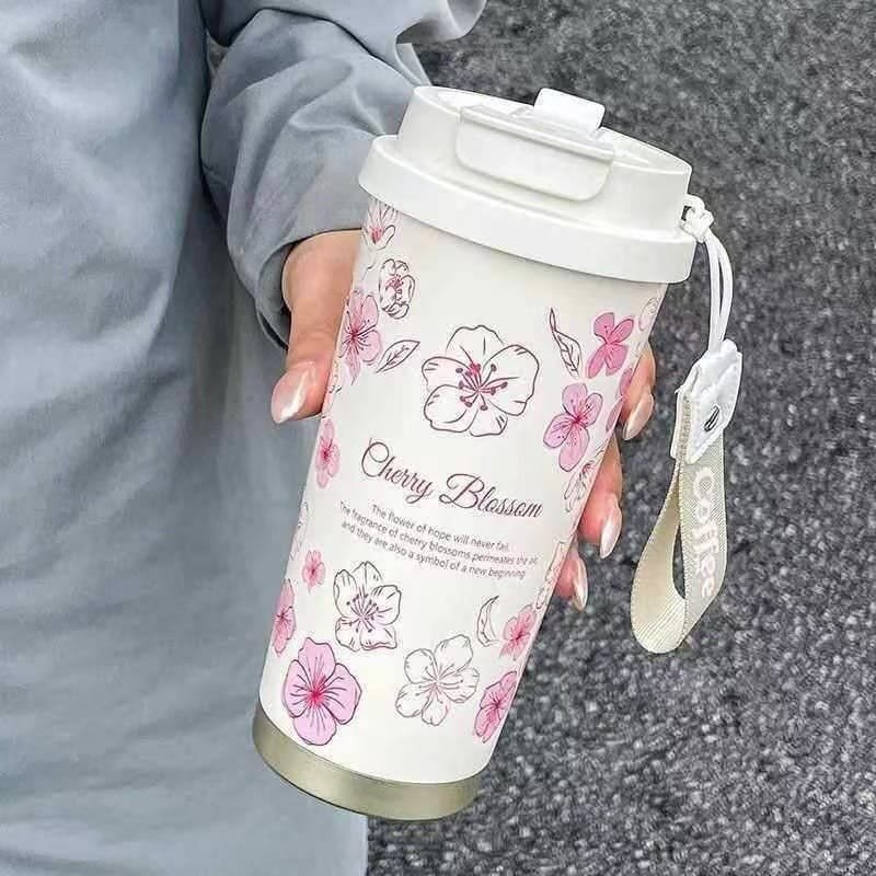 Selah - 17oz Stainless Steel Flower Coffee Mug - Image 7