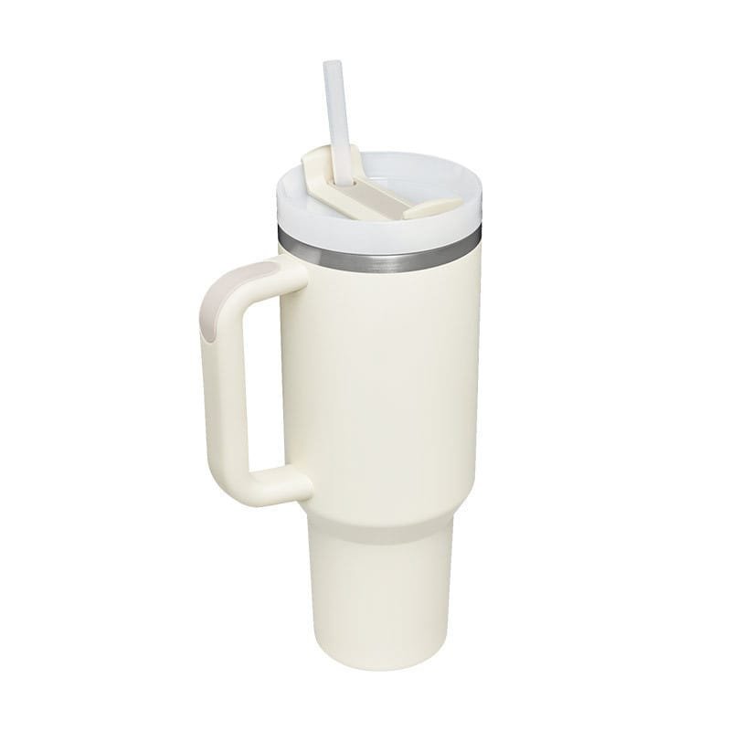 Walking on Water 40 oz Handle Tumbler with Two Lids - Image 4